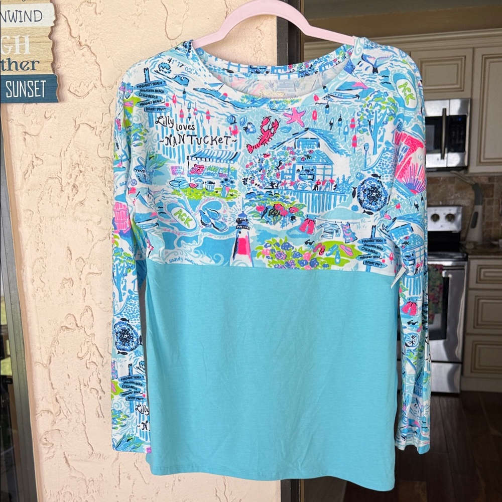 Lilly Pulitzer Multicolor Graphic Sweatshirt